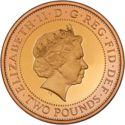 2 Pounds (150th Anniversary of the London Underground - Gold)