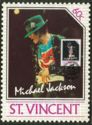 Michael Jackson Green Hat MAXICARD