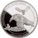 2 Dollars (Wedge-tailed Eagle. Piedfort)
