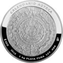 100 Pesos (Aztec Calendar)