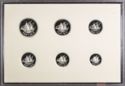 Various Dinars (Proof set 1987 - Silver edition)