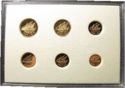 Various Dinars (Proof set 1987 - Gold edition)