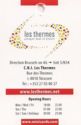 C.N.I. Les Thermes - Restaurant
