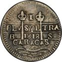 1 Real (Royalist coinage. Lion - castle)