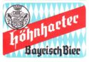 Höhnharter Bayrisch Bier