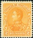 Simón Bolívar facing left