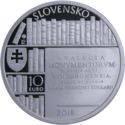 10 Euro (300th anniversary of the birth of Adam František Kollár)