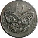 10 Cents (Maori Mask)