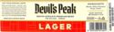 Devil's Peak Lager