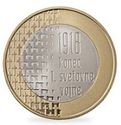 3 Euro (100th Anniversary of end of WW1)