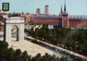 Madrid. Arco de la Victoria y Ministerio del Aire