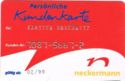 Persönliche Kundenkarte - Neckermann