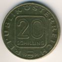20 Schilling (800th Anniversary of Georgenberg Pact)
