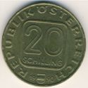 20 Schilling (Vorarlberg - Martinsturm in Bregenz)