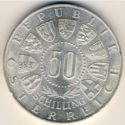 50 Schilling (600th Anniversary - Union with Tirol)