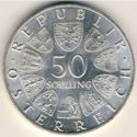 50 Schilling (Centennial of the Blue Danube Waltz)
