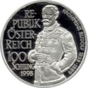 100 Schilling (Prince Rudolf 1858-1889)