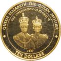 10 Dollars (Queen Mother 1937 Coronation)