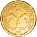 25 Euro (175th anniversary of the Royal Numismatic Society of Belgium.)