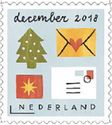 December Stamps 2018 (Self Adhesive)