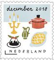 December Stamps 2018 (Self Adhesive)