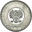 100 Złotych (PRÓBA) (Nicolaus Copernicus)