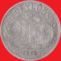 GPO (stamped on a 10 cents George coin)
