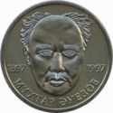 20 Teńge (100th Birthday of writer Mukhtar Auezov)