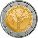 2 Euro (70 Years of the Declaration of Human Rights)