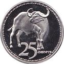 25 Cents (African Buffalo)