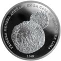1 Sol (450 Años de la Primera Moneda Acuñada en la Casa de Monedad de Lima)