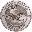 2,000 Forint (100th Anniversary of the End of World War I)