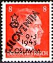 Adolf Hitler, overprinted