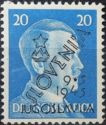 Adolf Hitler, overprinted
