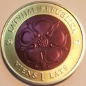 1 Lats (Coin of Time II)