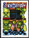 Hommage to Liechtenstein by Friedensreich Hundertwasser