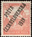 Hungarian Stamps from 1916-18 overprinted