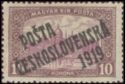 Hungarian Stamps from 1917 overprinted