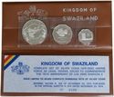 Various Emalangeni (Proof set 1974 - 75th Birthday of king Sobhuza II)
