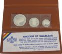Various Emalangeni (Proof set 1974 - 75th Birthday of king Sobhuza II)