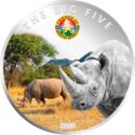 100 CFA Francs (White/Black rhinoceros)