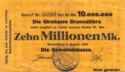 10 Millionen Mark