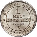 1 Neu Groschen (10 Pfennige)