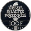 100 Francs (Fraternity Palladium)