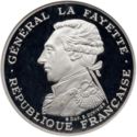 100 Francs (230th Anniversary of the birth of La Fayette)