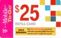T-Mobile Refill Card