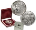 100 Francs (100th Anniversary of the Statue of Liberty. Pa. 0.900)