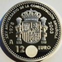 12 Euro (XXV anniversario de la constitucion espana)