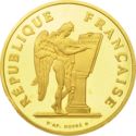 100 Francs (Human Rights. Gold)