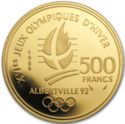 500 Francs (1992 Olympics-Alpine skiing)